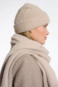 Rino & Pelle Nadine beanie Stone