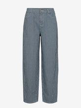 Load image into Gallery viewer, Numph Erina ticking stripe jeans Dark Sapphire
