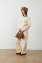 Load image into Gallery viewer, Orfeo Tam relaxed easy knit Ecru
