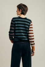 Load image into Gallery viewer, Eribe Stobo merino wool stripe reversible sweater Birlie
