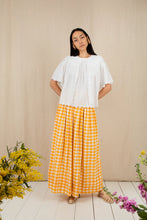 Load image into Gallery viewer, Bonté Pascal gingham check skirt Sunshine - CW CW 
