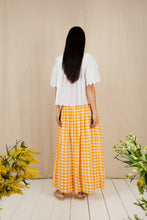 Load image into Gallery viewer, Bonté Pascal gingham check skirt Sunshine - CW CW 
