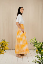 Load image into Gallery viewer, Bonté Pascal gingham check skirt Sunshine - CW CW 
