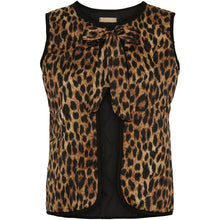 Load image into Gallery viewer, Marta Mona waistcoat Leopard print
