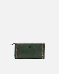 Biba Portland POR4L cards, notes & coins stud wallet Khaki
