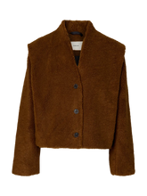 Load image into Gallery viewer, Selected Isabel teddy jacket Monks Robe
