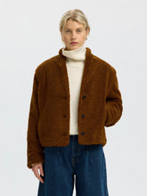 Load image into Gallery viewer, Selected Isabel teddy jacket Monks Robe

