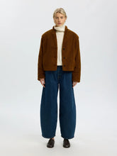 Load image into Gallery viewer, Selected Isabel teddy jacket Monks Robe
