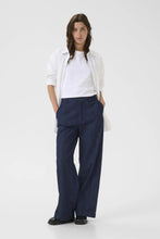 Load image into Gallery viewer, Part Two Sarana denim tailored trouser Rinse Blue Denim
