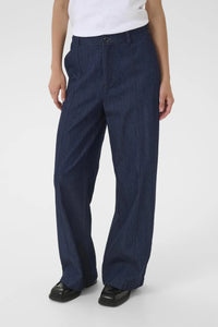 Part Two Sarana denim tailored trouser Rinse Blue Denim