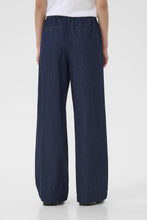 Load image into Gallery viewer, Part Two Sarana denim tailored trouser Rinse Blue Denim
