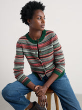 Load image into Gallery viewer, Seasalt Percella Cove cardigan Weaving Needle Dark Forage Mix
