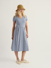 Load image into Gallery viewer, Seasalt Pier View dress Bunched Cornflowers Dark Voyage - CW CW 
