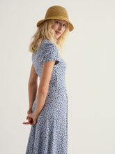 Load image into Gallery viewer, Seasalt Pier View dress Bunched Cornflowers Dark Voyage - CW CW 
