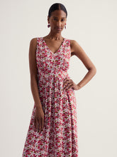 Load image into Gallery viewer, Seasalt Polmanter dress Tropic Flower Dark Freesia
