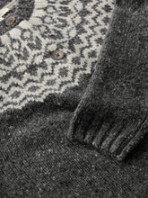 Load image into Gallery viewer, Seasalt Port Kinnis merino cardigan Wag Tail Coal Aran
