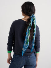 Load image into Gallery viewer, Seasalt Posy scarf Flora Collage Border Hedgerow - CW CW 
