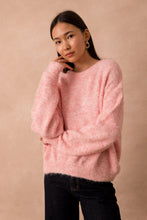 Load image into Gallery viewer, Lila &amp; Lala Jackie heathered sweater Rose - CW CW 
