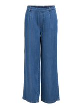 Load image into Gallery viewer, Object Frame Lisa wide leg trouser Medium Blue Denim - CW CW 
