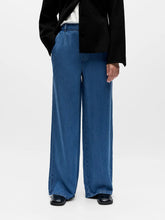 Load image into Gallery viewer, Object Frame Lisa wide leg trouser Medium Blue Denim - CW CW 
