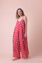 Load image into Gallery viewer, Handprint Dream Apparel Rio jumpsuit Pink Red
