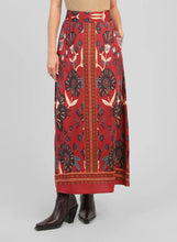 Load image into Gallery viewer, An'ge Rubiliane long skirt Burgundy Tulip

