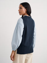 Load image into Gallery viewer, Seasalt Redstart knitted vest Maritime
