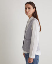 Load image into Gallery viewer, Yerse Nina knitted waistcoat Grey
