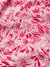 Load image into Gallery viewer, Seasalt Rushmaker cotton print shirt Stream Flower Scarlet
