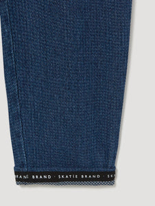 Skatïe Denim jacquard trouser Indigo