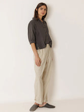 Load image into Gallery viewer, Indi &amp; Cold Combination loose fit shirt Carbon - CW CW 
