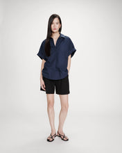 Load image into Gallery viewer, Grace &amp; Mila Versigny poplin blouse Marine - CW CW 
