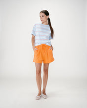 Load image into Gallery viewer, Grace &amp; Mila Wasabi crinkle shorts Orange
