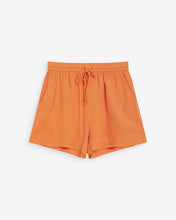 Load image into Gallery viewer, Grace &amp; Mila Wasabi crinkle shorts Orange
