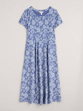 Load image into Gallery viewer, Seasalt Veronica jersey dress Agapanthus Lino Lupin
