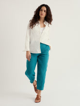 Load image into Gallery viewer, Seasalt Saltings linen crop trousers Deep Dive - CW CW 
