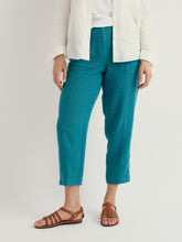 Load image into Gallery viewer, Seasalt Saltings linen crop trousers Deep Dive - CW CW 
