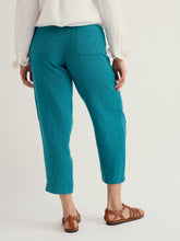 Load image into Gallery viewer, Seasalt Saltings linen crop trousers Deep Dive - CW CW 

