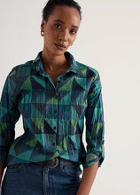 Load image into Gallery viewer, Seasalt Larissa shirt Blanket Geo Estuary
