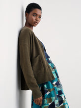 Load image into Gallery viewer, Seasalt Sanara merino cardigan Rich Olive
