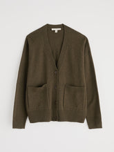 Load image into Gallery viewer, Seasalt Sanara merino cardigan Rich Olive
