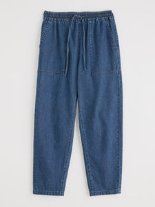 Seasalt Sholl denim jogger trouser Mid Wash