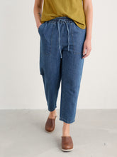 Load image into Gallery viewer, Seasalt Sholl denim jogger trouser Mid Wash
