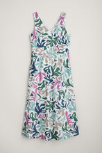 Load image into Gallery viewer, Seasalt Sky Beyond dress Agapanthus Lino Chalk

