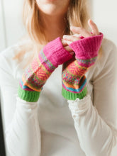 Load image into Gallery viewer, Eribe Stobo merino open mitt Crackin
