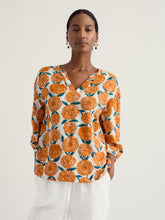 Load image into Gallery viewer, Seasalt Streamlet cotton top Painted Marigold Chalk - CW CW 
