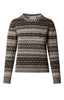 Eribe Westray shetland wool block sweater Glencoe