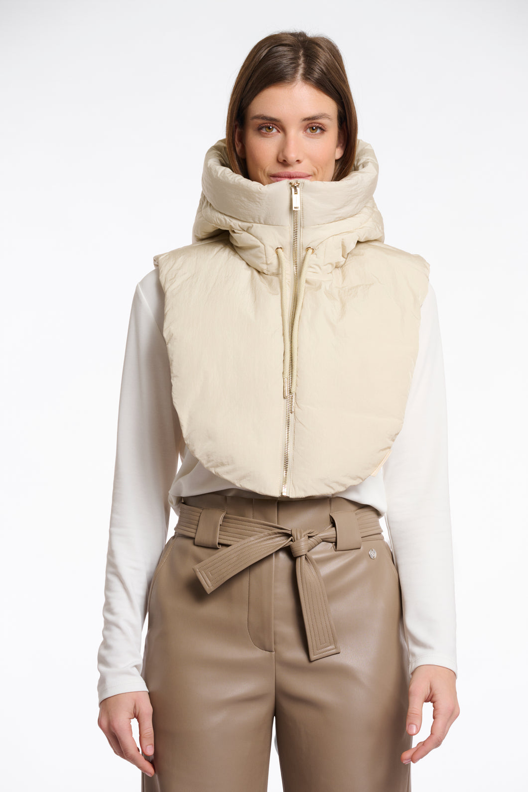 Rino & Pelle Tabita hooded collar Birch