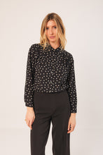Load image into Gallery viewer, Indi &amp; Cold Bea Polka dot shirt Black
