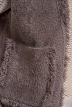 Load image into Gallery viewer, Rino &amp; Pelle Vita fringe detail waistcoat Taupe
